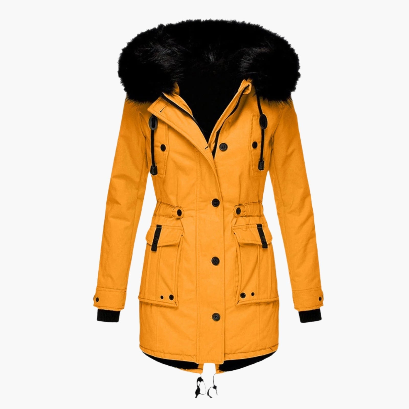 Ruby | Women’s Thick Hooded Cold Weather Parka Coat