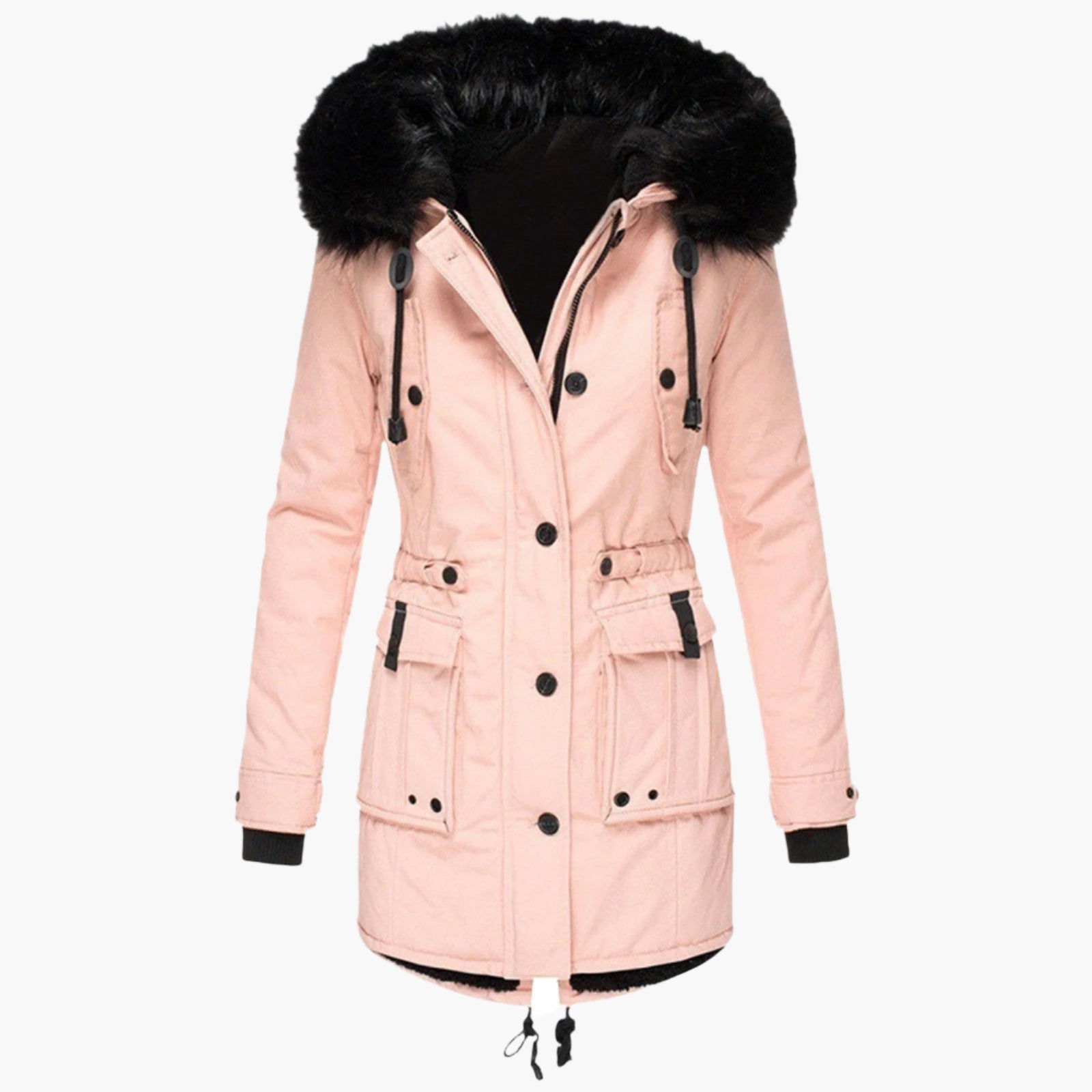 Ruby | Women’s Thick Hooded Cold Weather Parka Coat