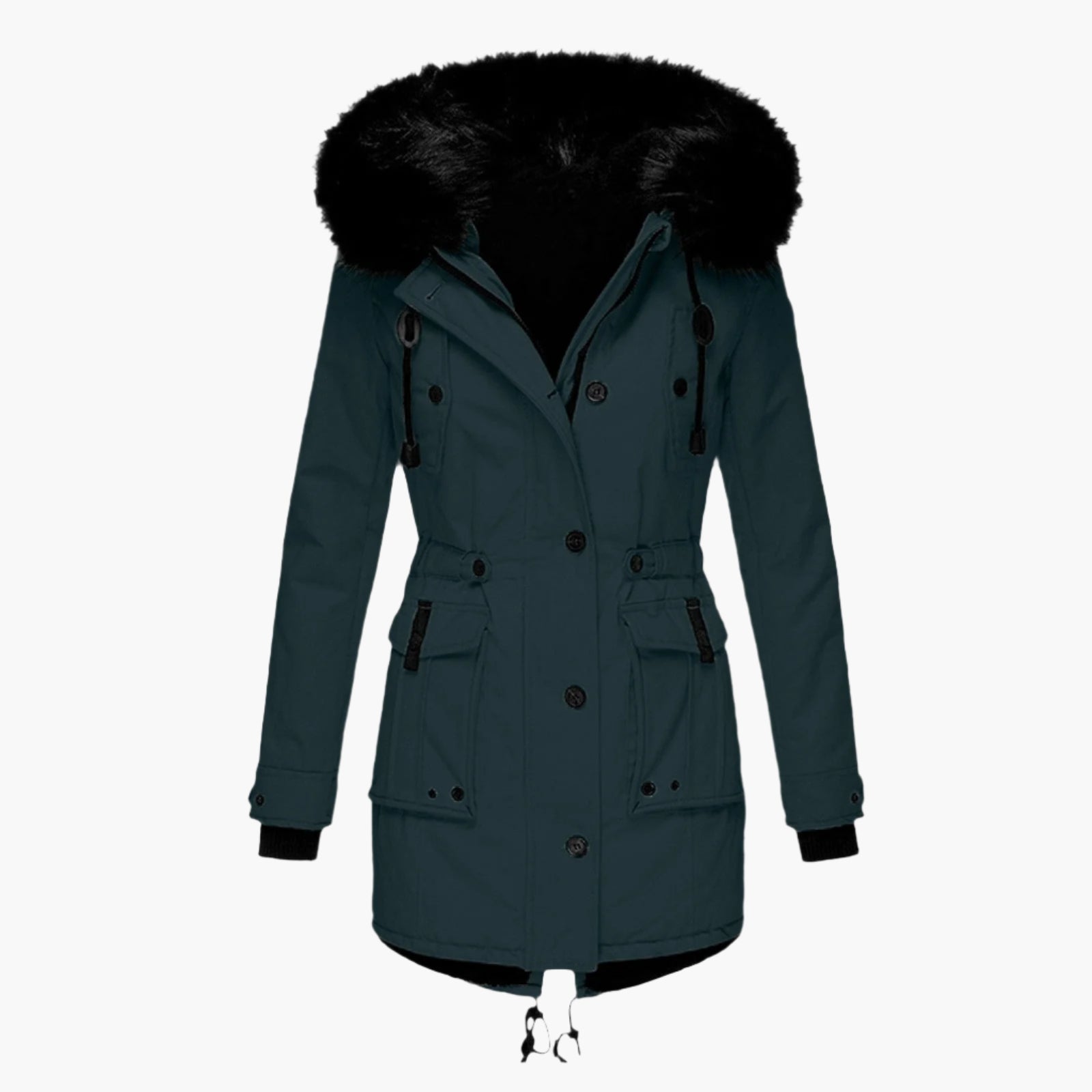 Ruby | Women’s Thick Hooded Cold Weather Parka Coat